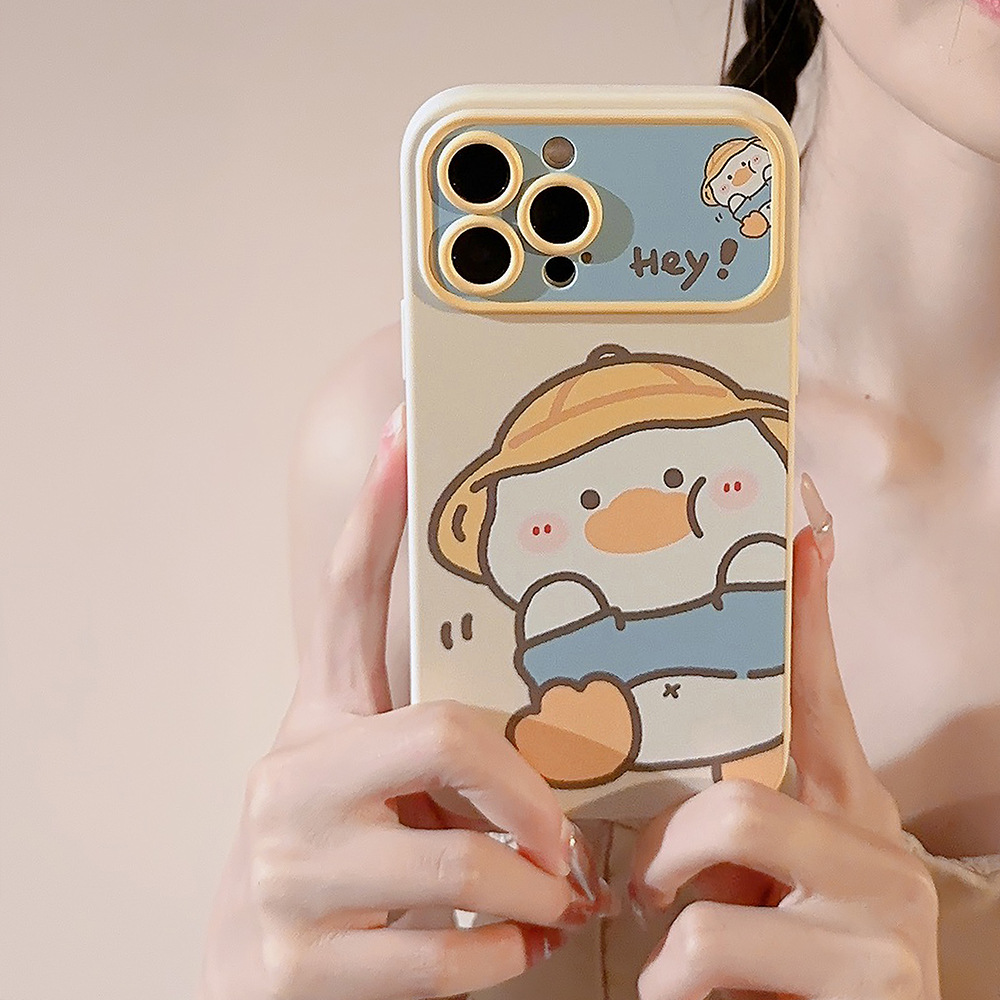Phone Cases Korean - Korean Cartoon Yellow Duck Phone Case