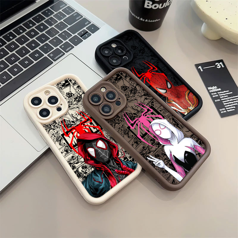 Spiderman Miles Morales Gwen M - Phone Cases Iphone 16 Pro Max review and price