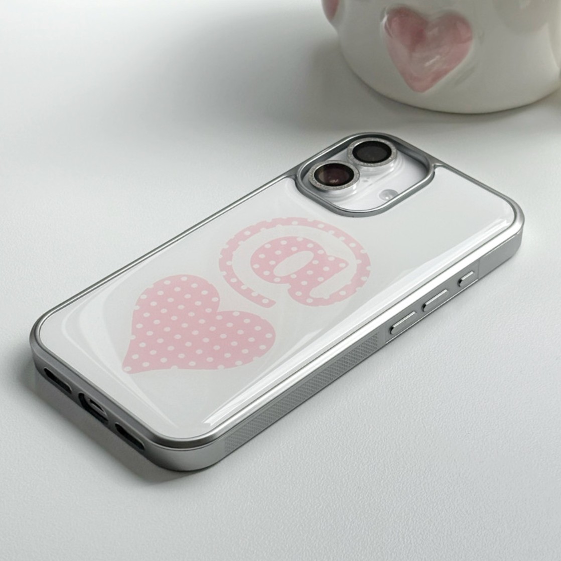 Clmj Heart Dot Phone Case for  - Phone Cases That Charge Your Phone review and price
