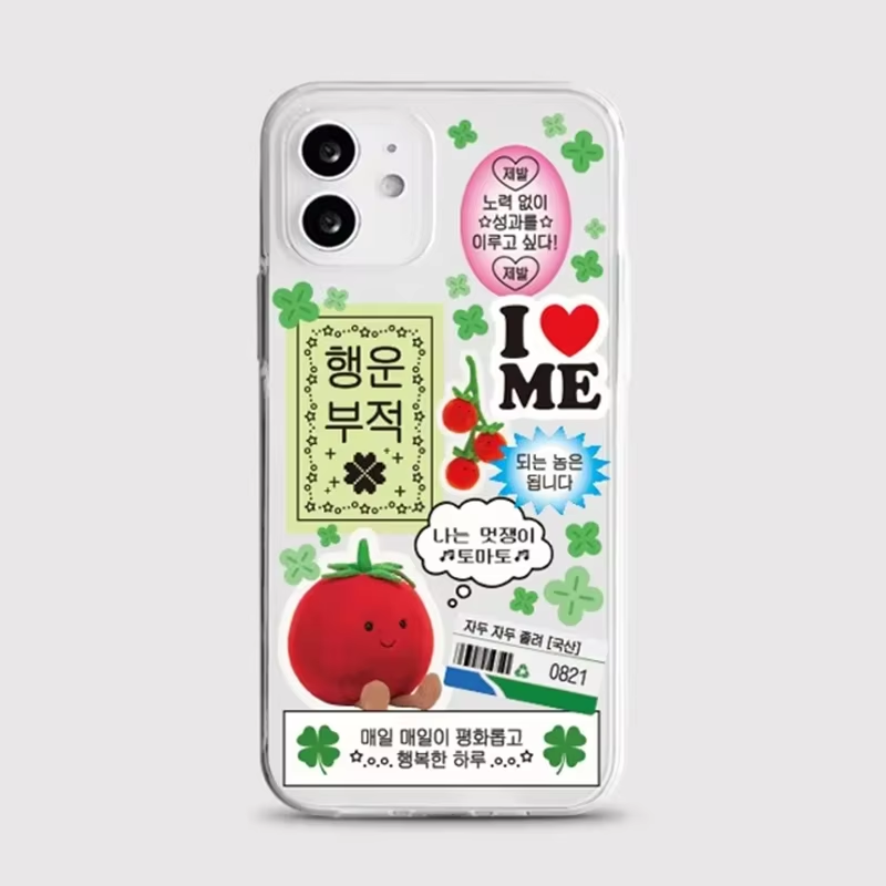 Korean Ins Cute Four Leaf Clov - Phone Cases Korea review and price