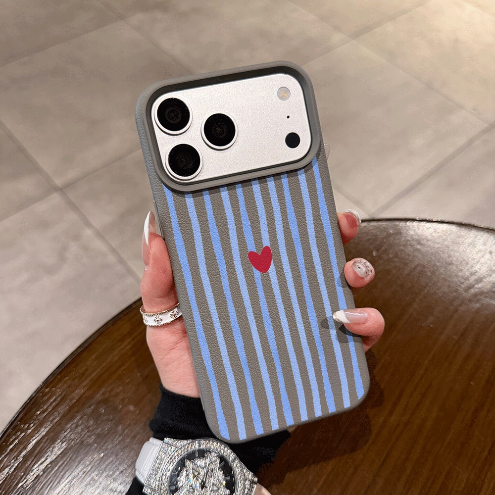 Vertical Stripes Hearts Phone  - Phone Cases Iphone 16 Pro Max review and price