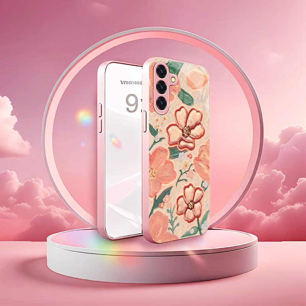 Glowing Peach Flower Fashion p - Phone Cases Quad Lock review and price