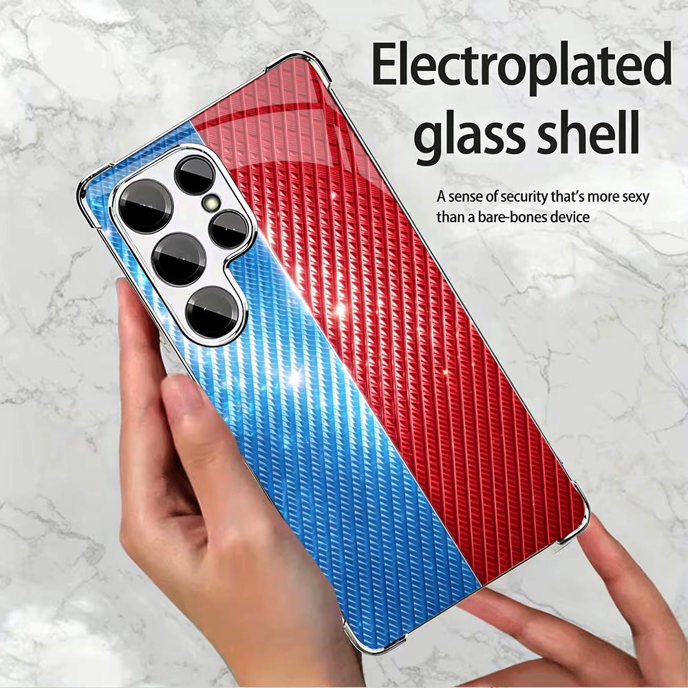 Red and blue carbon fiber phon - Phone Cases Quad Lock review and price