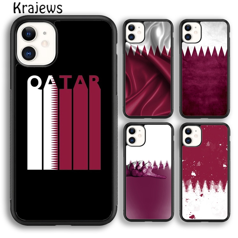 Krajews Qatar Flag National Ba - Phone Cases Qatar review and price