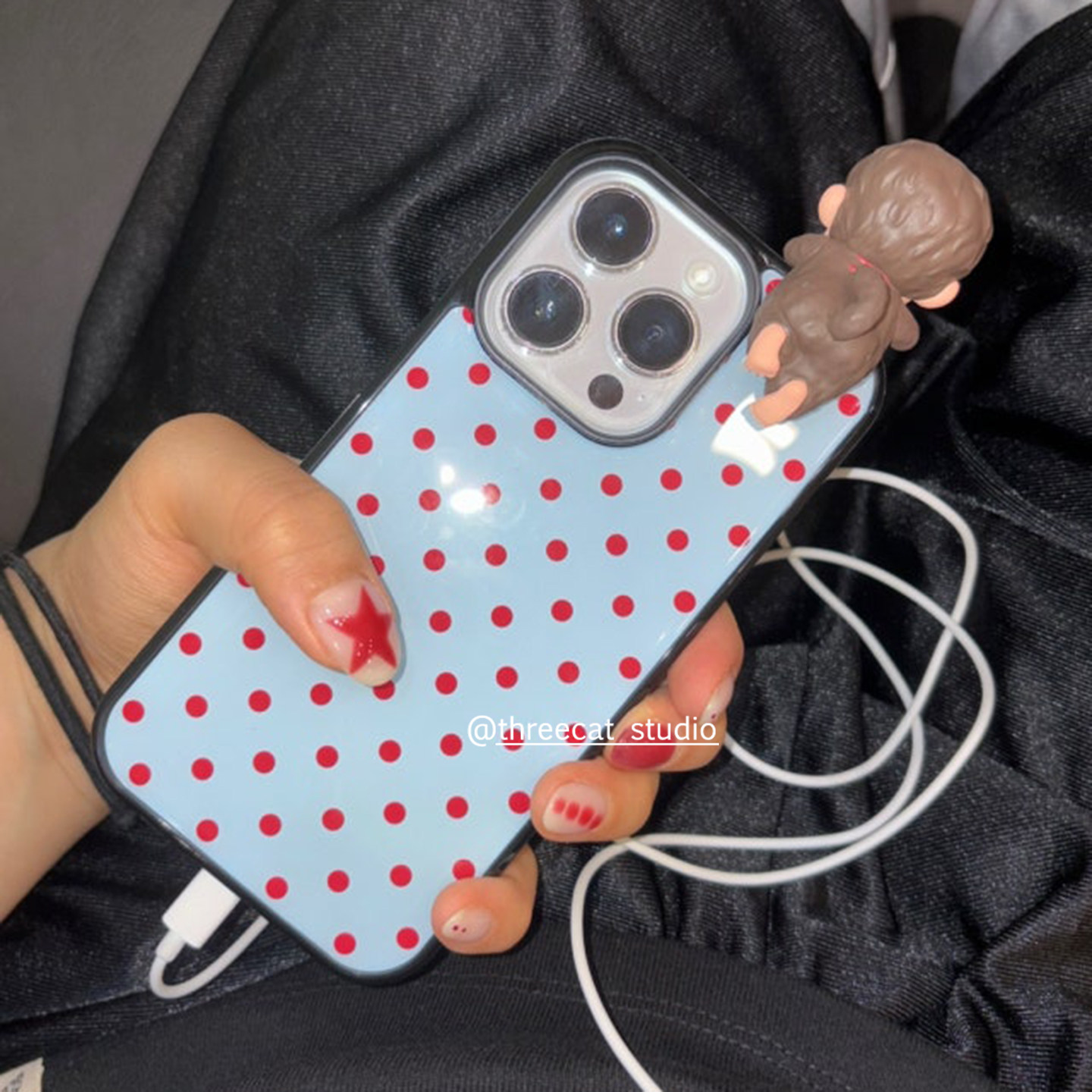 Korean Ins Colorful Polka Dots - Phone Cases Korea review and price
