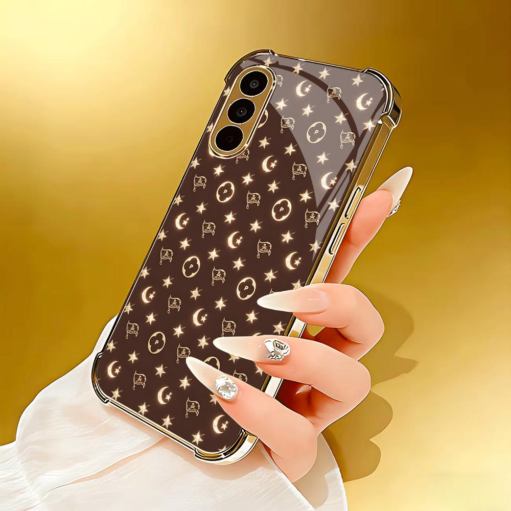 High-end Luxury Brown & Gold p - Phone Cases Quad Lock review and price
