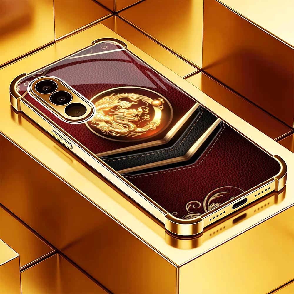 Luxurious dragon pattern phone - Phone Cases Quad Lock review and price