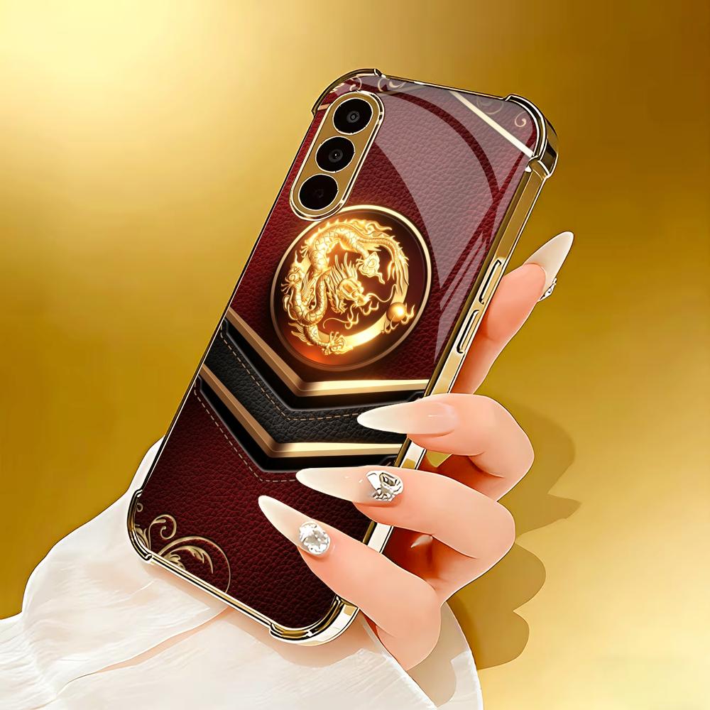 Luxurious dragon pattern phone - Phone Cases Quad Lock review and price
