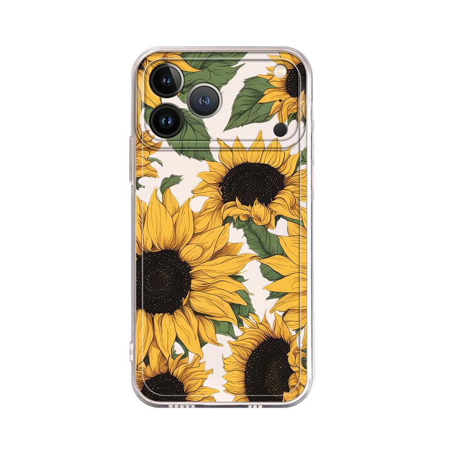 Cute Sunflower Pattern Case fo - Phone Cases Iphone 16 Pro Max review and price