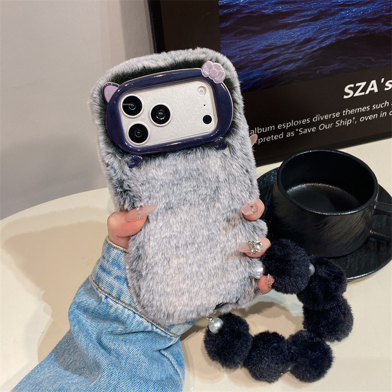 Luxury Solid Colors Furry Plus - Phone Cases Iphone 16 Pro Max review and price