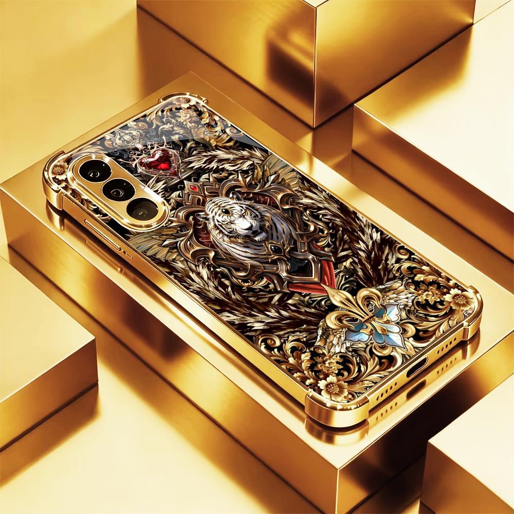 Floral Golden Tiger fashion ph - Phone Cases Quad Lock review and price