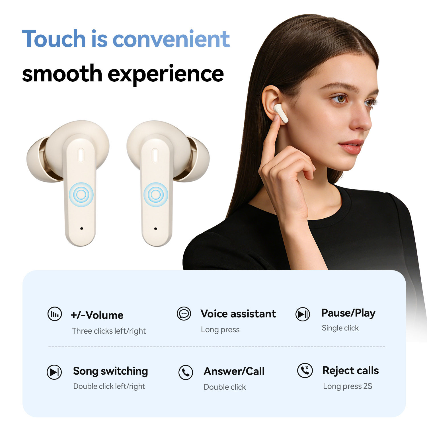 TWS High Sound Quality Sleep W - Phone Cases Officeworks review and price