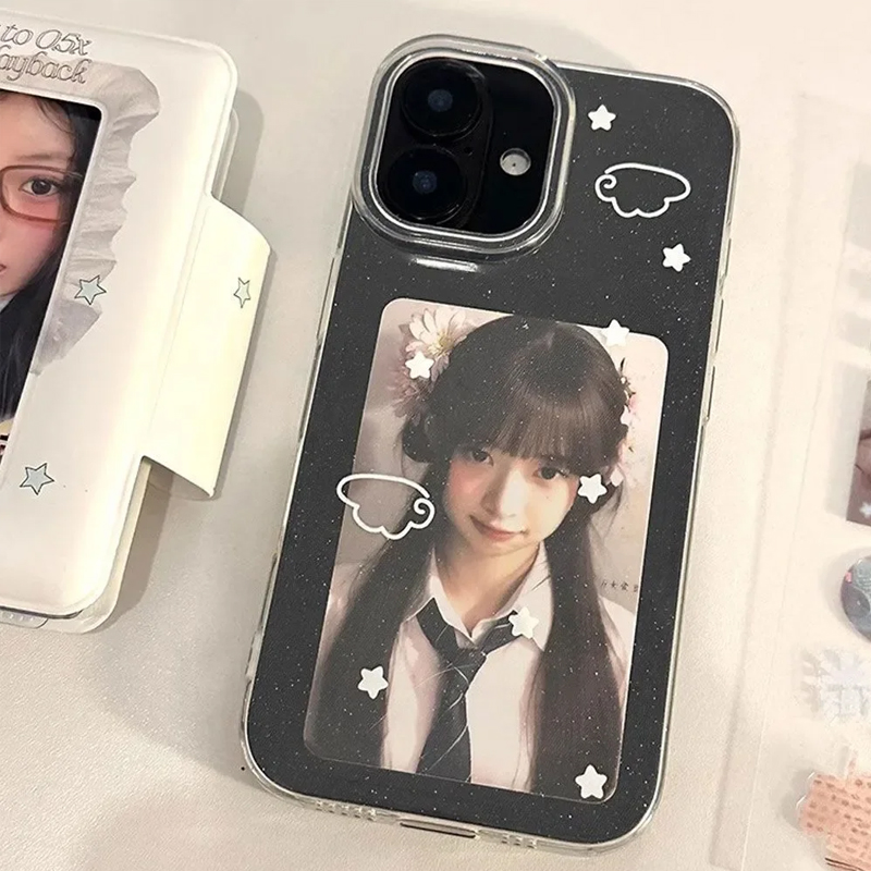 Korean INS Cute White Star Win - Phone Cases Korean review and price