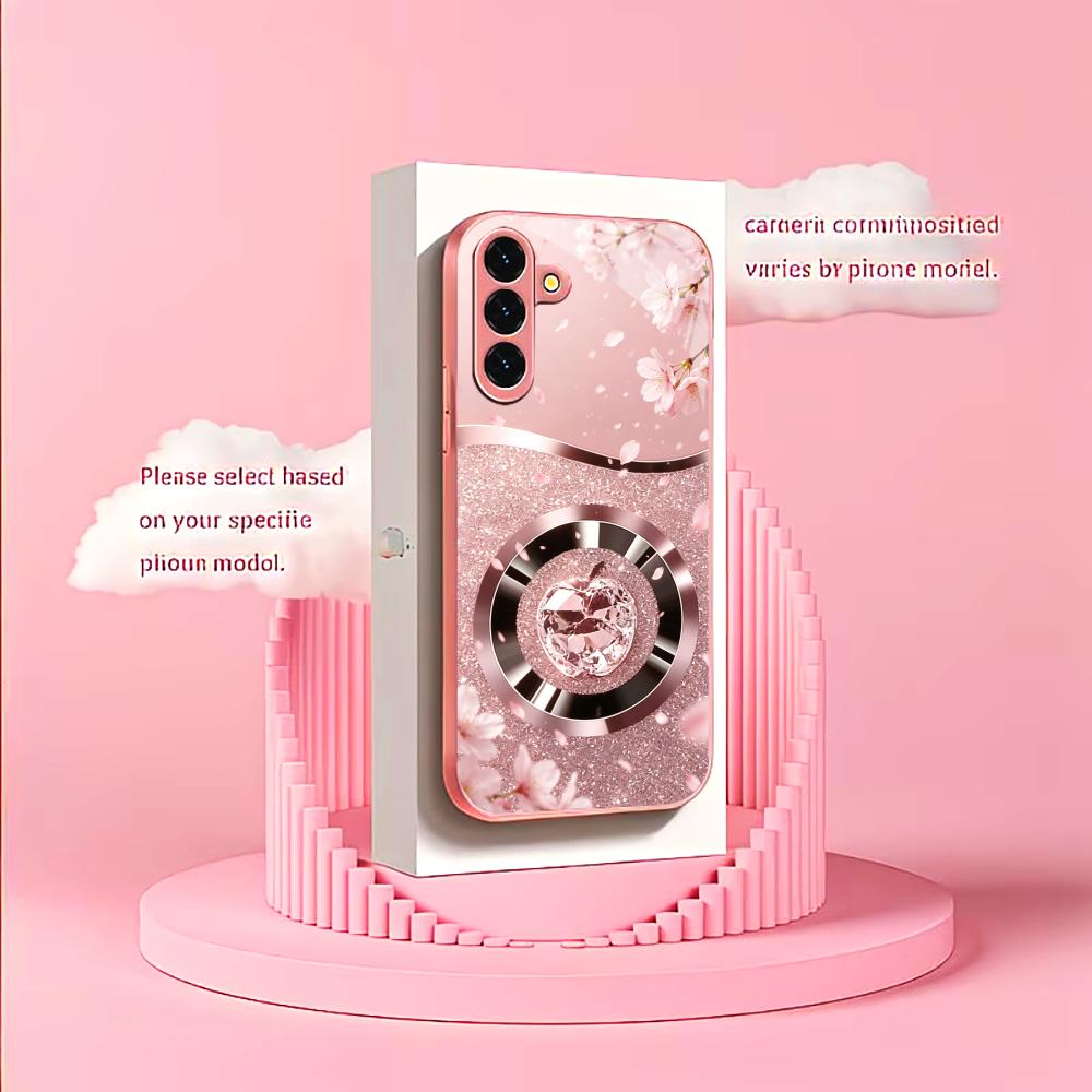 Blossom Glitter Apple Fashion  - Phone Cases Quad Lock review and price