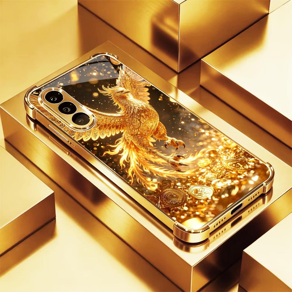 Luxurious Golden Bird phone ca - Phone Cases Quad Lock review and price