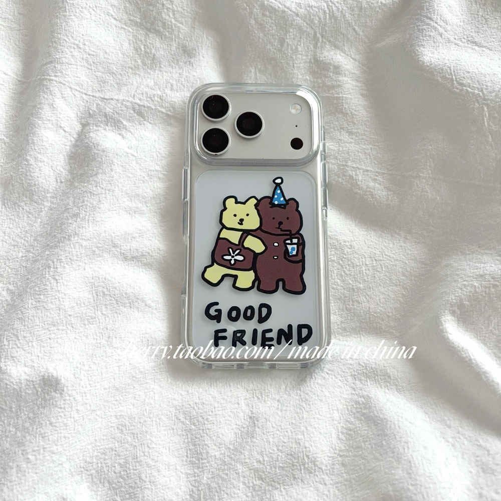 Korean Ins Cute Yellow & Brown - Phone Cases Korea review and price