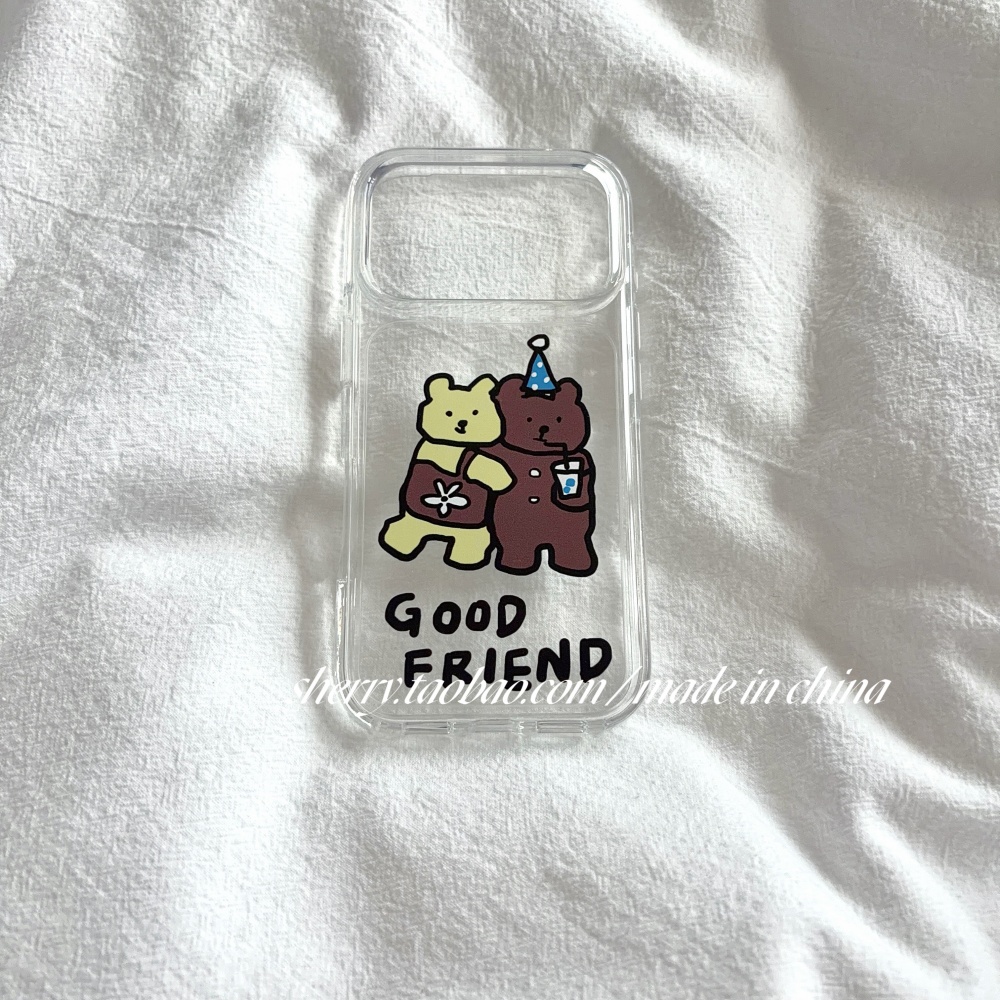 Korean Ins Cute Yellow & Brown - Phone Cases Korea review and price