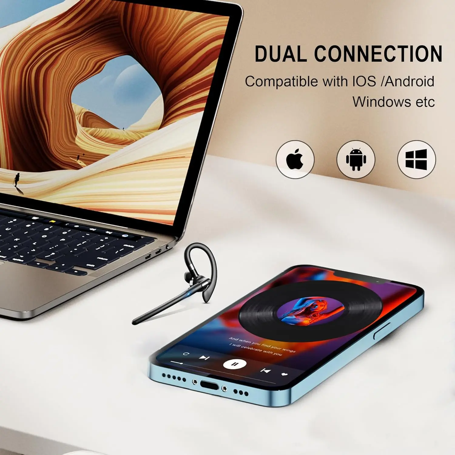 Bluetooth Headset Wireless Hea - Phone Cases Officeworks review and price