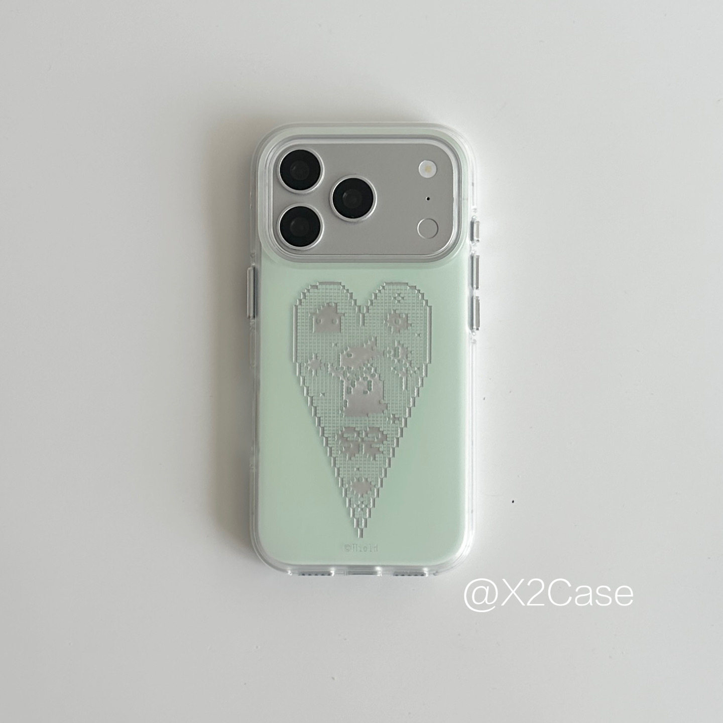 Korean Ins niche green love pi - Phone Cases Korean review and price