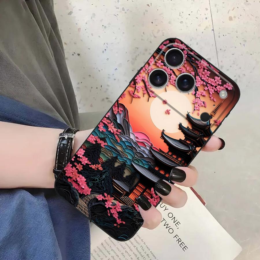 Aesthetic Mount Fuji Funda Pho - Phone Cases Holder review and price